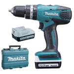 Masina de gaurit si insurubat cu 2 acumulatori 14.4V Makita HP347DWE