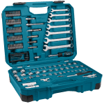 Set piese tubulare biti si chei de mana 120 de piese Makita E-06616