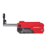 Extractor praf Hammervac la rotopercutoare Milwaukee M18 FDDEL32-0