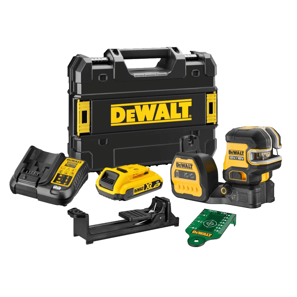 Nivela laser cu linii si puncte DeWalt DCE822D1G18 Nivela laser cu linii si puncte DeWalt DCE822D1G18