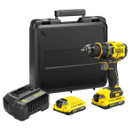 Masina de gaurit cu 2 acumulatori Stanley SFMCD720D2K