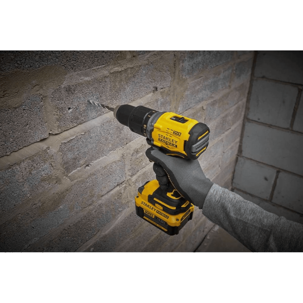 Masina de gaurit cu percutie cu 2 acumulatori Stanley SFMCD715M2K Masina de gaurit cu percutie cu 2 acumulatori Stanley SFMCD715M2K