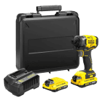 Masina de insurubat cu impact cu 2 acumulatori Stanley SFMCF810D2K