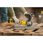 Polizor unghiular cu 2 acumulatori Stanley SFMCG400M2K