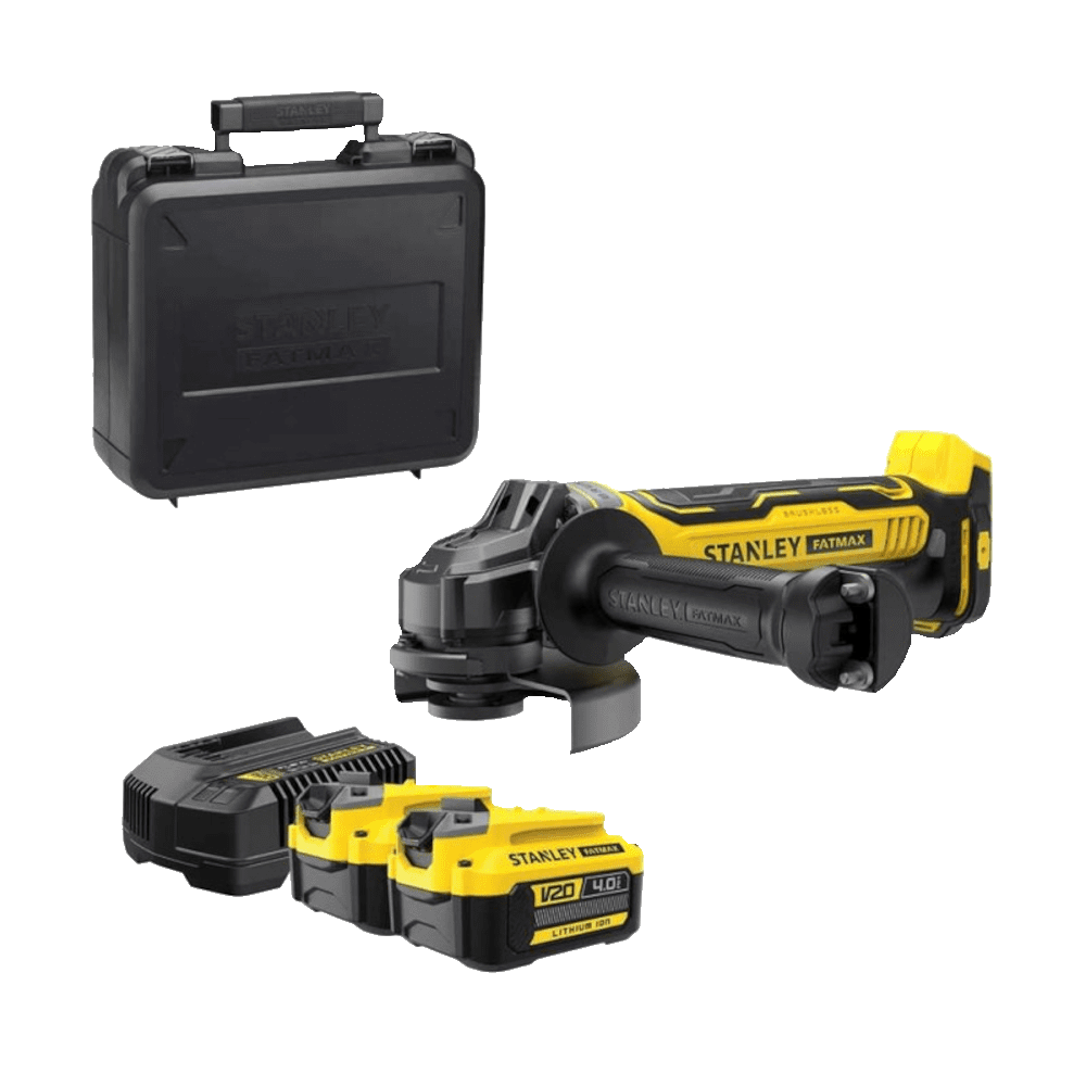 Polizor unghiular cu 2 acumulatori Stanley SFMCG700M2K Polizor unghiular cu 2 acumulatori Stanley SFMCG700M2K