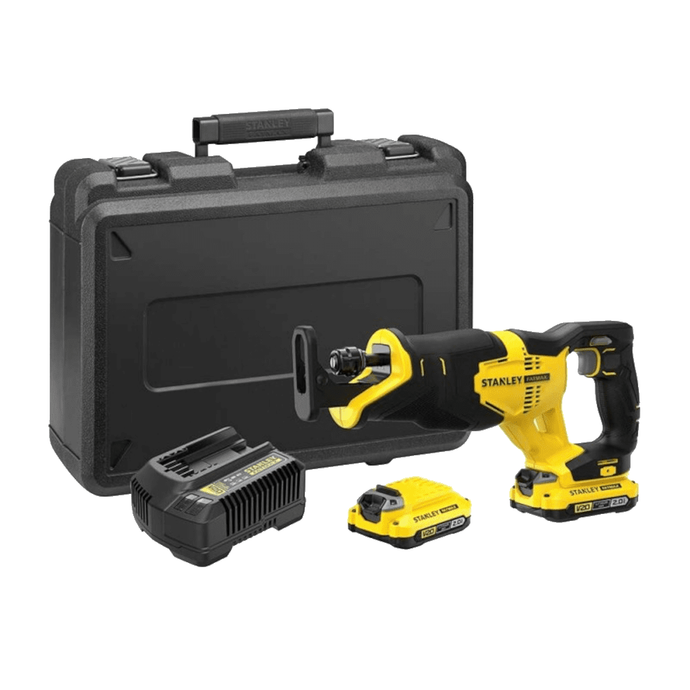 Fierastrau sabie cu 2 acumulatori Stanley SFMCS300D2K Fierastrau sabie cu 2 acumulatori Stanley SFMCS300D2K