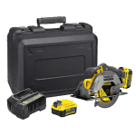 Fierastrau circular cu 2 acumulatori Stanley SFMCS500M2K