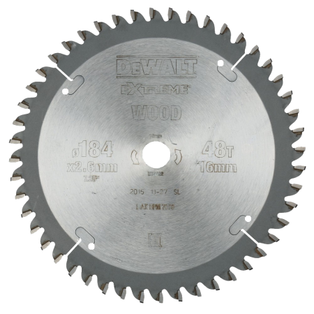 Disc pentru fierastrau circular 184mm DeWalt DT4092