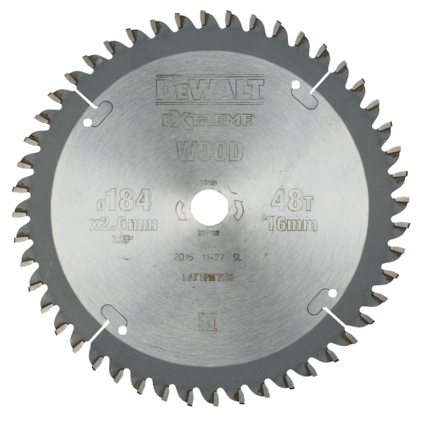 Disc pentru fierastrau circular 184mm DeWalt DT4092