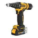 Pistol pentru nituit cu 1 acumulator DeWalt DCF403E1GT