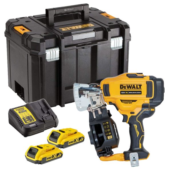 Pistol de batut cuie cu 2 acumulatori DeWalt DCN45RND2