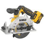 Fierastrau circular 12V cu 2 acumulatori 5Ah DeWalt DCS512P2