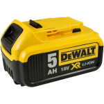 Set 7 scule cu 3 acumulatori DeWalt DCK755P3T