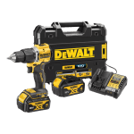 Masina de gaurit/infiletat cu 2 acumulatori 4Ah DeWalt DCD100YM2T