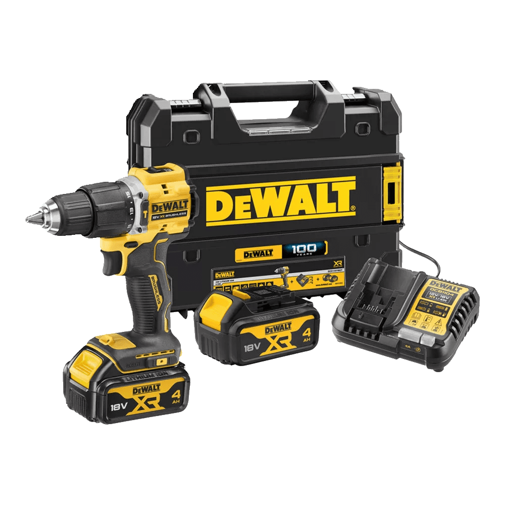 Masina de gaurit/infiletat cu 2 acumulatori 4Ah DeWalt DCD100YM2T Masina de gaurit/infiletat cu 2 acumulatori 4Ah DeWalt DCD100YM2T