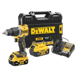 Masina de gaurit/infiletat cu 2 acumulatori 5Ah DeWalt DCD100YP2T