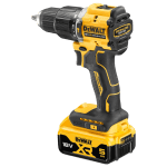 Masina de gaurit/infiletat cu 2 acumulatori 5Ah DeWalt DCD100YP2T