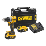Masina de gaurit si infiletat cu percutie cu 2 acumulatori 5Ah fixare curea DeWalt DCD805P2LRT