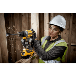 Masina de gaurit/infiletat fara percutie cu 2 acumulatori 5Ah fixare curea DeWalt DCD800P2LRT