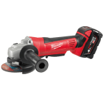 Polizor unghiular cu 2 acumulatori 4Ah Milwaukee HD18 AG125-402C