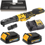 Antrenor cu clichet 3/8 si 1/2 cu 2 acumulatori DeWalt DCF510E2G