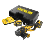 Polizor unghiular 230mm cu 2 acumulatori DeWalt DCG460X2