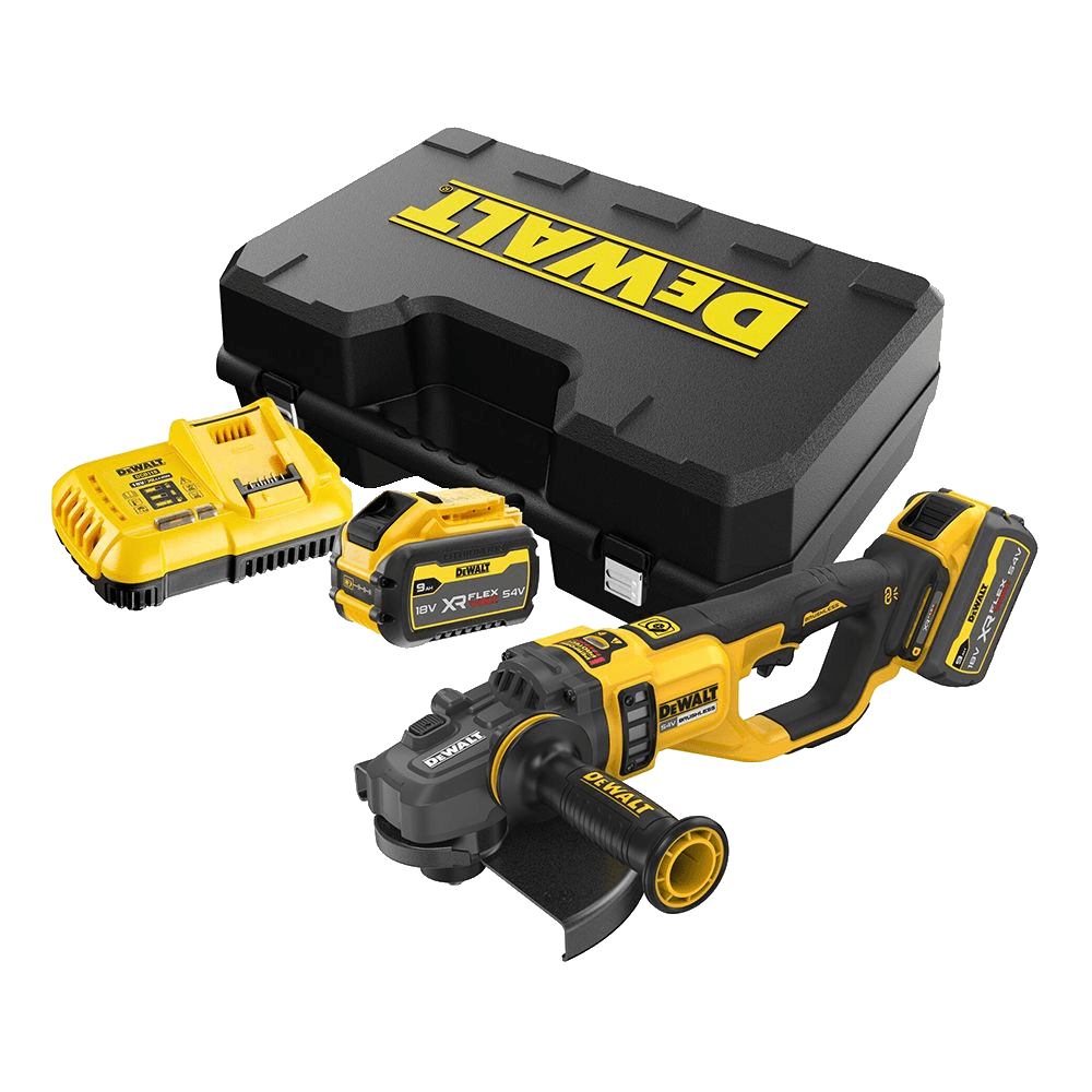 Polizor unghiular 230mm cu 2 acumulatori DeWalt DCG460X2 Polizor unghiular 230mm cu 2 acumulatori DeWalt DCG460X2