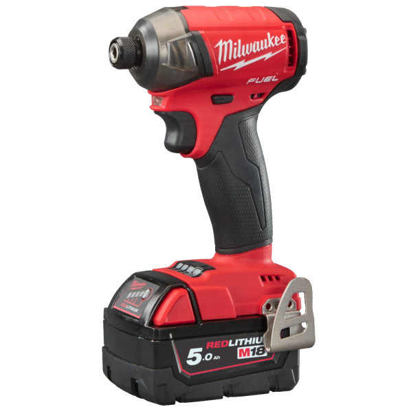 Masina de insurubat cu impact cu 2 acumulatori 5Ah Milwaukee M18 FQID-502X