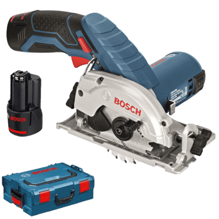 Fierastrau circular compact cu 2 acumulatori 2Ah Bosch GKS 12V-26