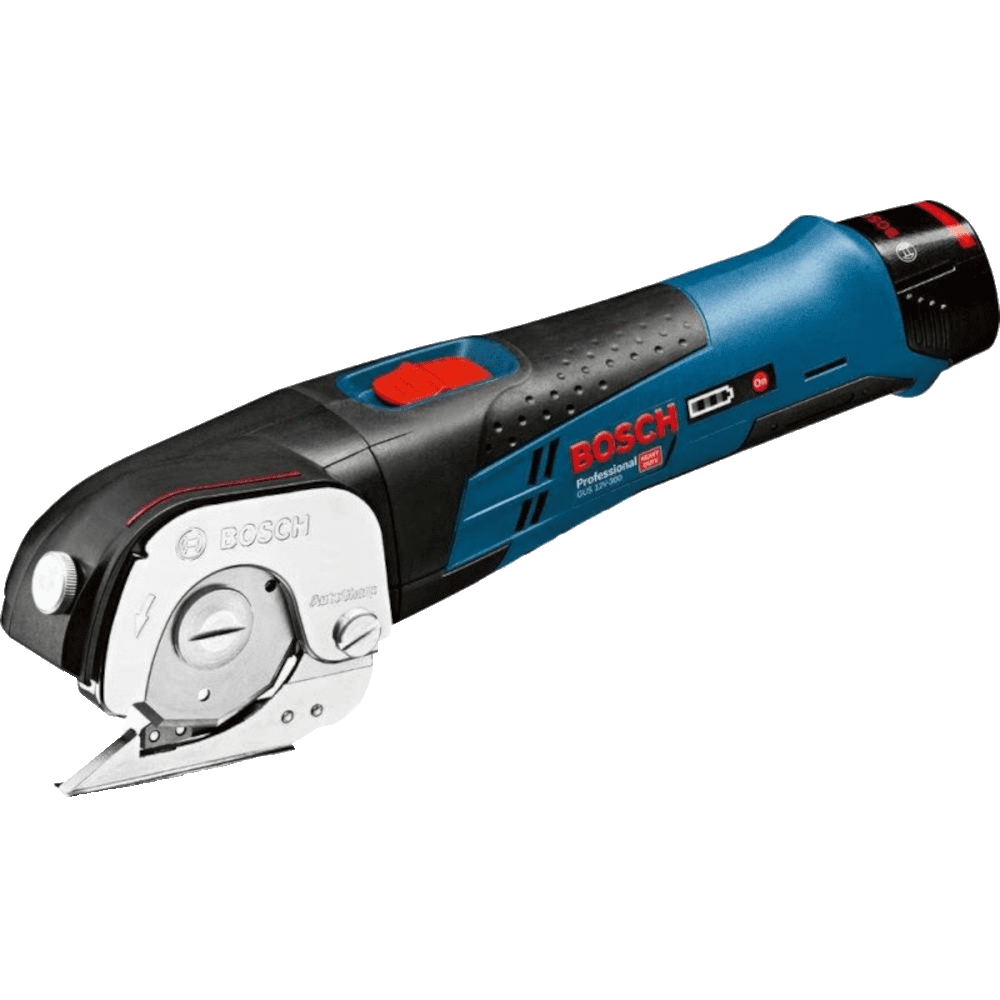 Foarfeca de taiat tabla cu 2 acumulatori 2Ah Bosch GUS 12V-300 Foarfeca de taiat tabla cu 2 acumulatori 2Ah Bosch GUS 12V-300