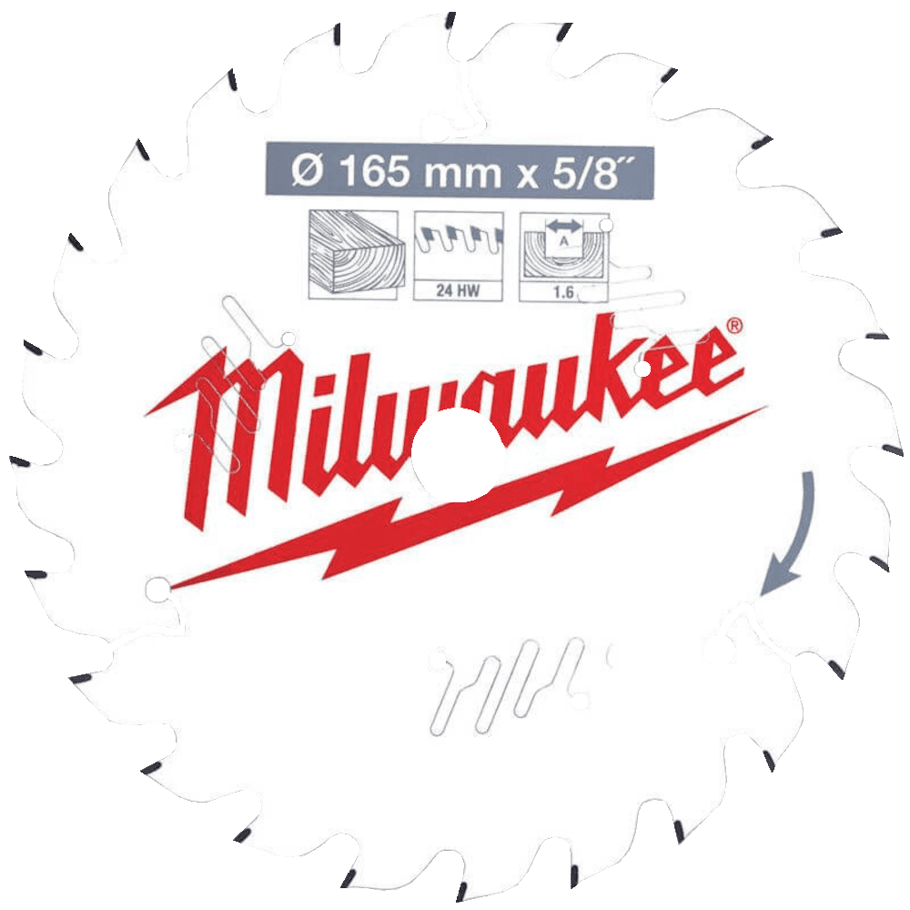 Panza de circular pentru lemn 165mm Milwaukee Z24 Panza de circular pentru lemn 165mm Milwaukee Z24