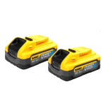 Set incarcator si 2 acumulatori 18V 5.0Ah DeWalt DCB1104H2