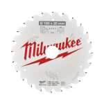 Panza de circular pentru lemn 190mm Milwaukee Z24