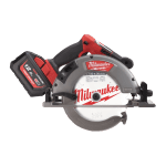 Fierastrau circular cu 1 acumulator 12Ah Milwaukee M18 FCSG66-121