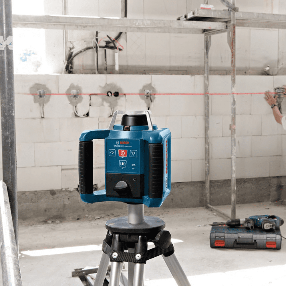 Nivela laser rotativa cu linii rosii Bosch GRL 300 HV Nivela laser rotativa cu linii rosii Bosch GRL 300 HV