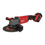 Polizor unghiular cu 2 acumulatori 12Ah Milwaukee M18 ONEFLAG230XPDB-122C