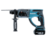 Ciocan rotopercutor SDS-Plus cu 2 acumulatori Makita DHR202RX4