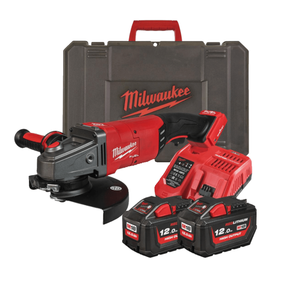 Polizor unghiular cu 2 acumulatori 12Ah Milwaukee M18 ONEFLAG230XPDB-122C Polizor unghiular cu 2 acumulatori 12Ah Milwaukee M18 ONEFLAG230XPDB-122C