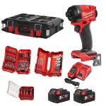 Masina de insurubat cu impact cu 2 acumulatori 5Ah Milwaukee M18 FID3100P-502P