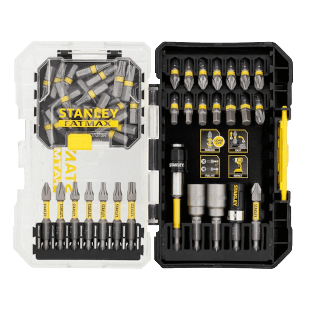 Set 55 de biti de impact Stanley FATMAX STA88559 Set 55 de biti de impact Stanley FATMAX STA88559