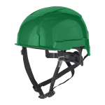 Casca verde neventilata de protectie BOLT200 Milwaukee