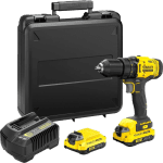 Masina de gaurit si insurubat cu 2 acumulatori Stanley FATMAX V20 SFMCD700C2K