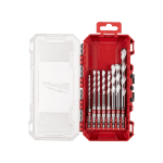 Set 8 burghie multimaterial cu prindere HEX Milwaukee