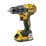 Masina de gaurit/infiletat cu 2 acumulatori DeWalt DCD791D2