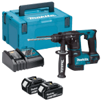 Ciocan rotopercutor SDS-Plus cu 2 acumulatori Makita DHR171RTJ