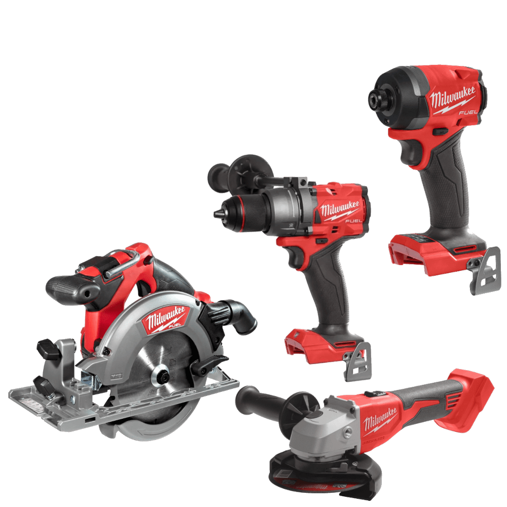 Set 4 scule fara acumulatori Milwaukee M18 FPP4X4-0 Set 4 scule fara acumulatori Milwaukee M18 FPP4X4-0