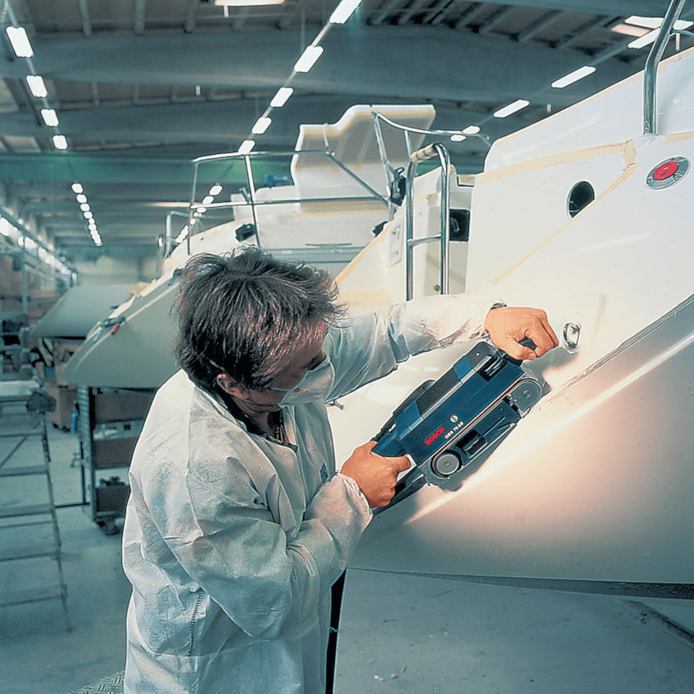 Slefuitor cu banda pe fir Bosch GBS 75 AE - Resigilat Slefuitor cu banda pe fir Bosch GBS 75 AE - Resigilat