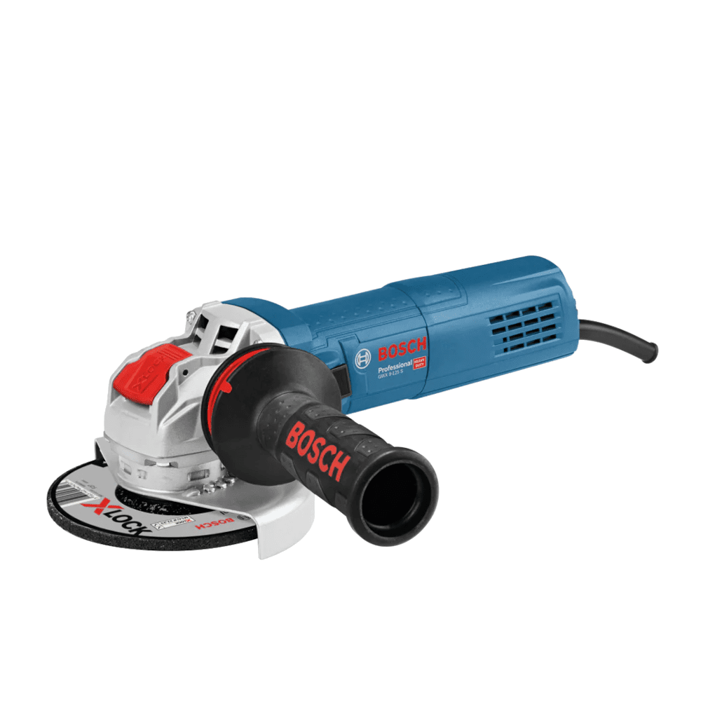 Polizor unghiular pe fir cu piulita rapida Bosch GWX 9-125 S - Resigilat Polizor unghiular pe fir cu piulita rapida Bosch GWX 9-125 S - Resigilat