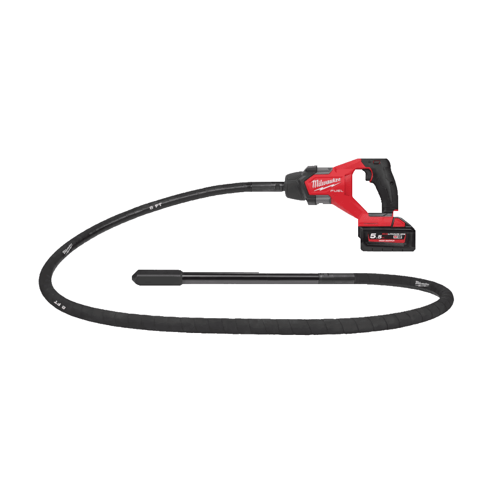 Vibrator de beton cu 1 acumulator Milwaukee M18 FCVN24-551 Vibrator de beton cu 1 acumulator Milwaukee M18 FCVN24-551