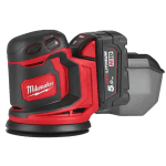 Slefuitor orbital cu 2 acumulatori 5Ah Milwaukee M18 BOS125-502B - Resigilat